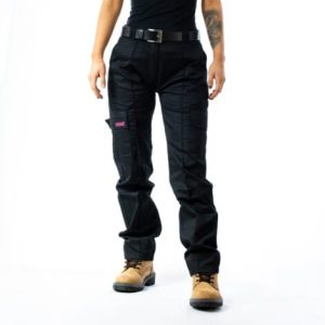 Cargo Combat Work Trousers with Comfort Fit Elasticated Waist